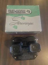 Sawyer's View-Master Stereoscope Viewer With Original Box w/15 Reels EX Cond 