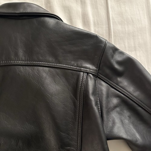🔥Schott Leather Trucker Jacket Type 3 (Size 38)🔥 - Picture 9 of 23