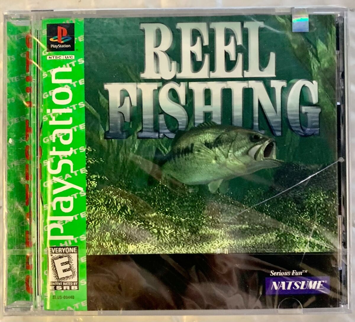 Reel Fishing (Sony PlayStation 1, 1997) PS1 Game - New