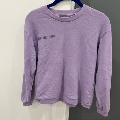 Pangaia Kids Sweatshirt 365 Midweight Orchid Purple size 12 - Picture 2 of 8