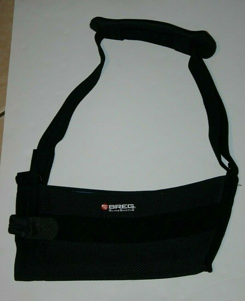 Medium Breg Slingshot 2 Shoulder Sling Arm Brace Support Cushion Black Hdcharda Com