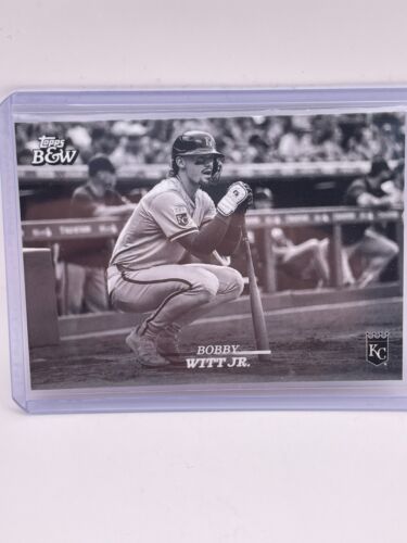 2024 Topps Black and White - Bobby Witt Jr. #23 Kansas City Royals