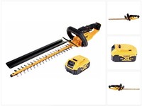Dewalt Dcm 563 N Akku Heckenschere 18V 55,8Cm + 1X 5,0Ah Akku - Ohne LadegeräT