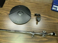 Roland CY-8 Dual Trigger V-Drum Cymbal Pad w/Pearl Cymbal Arm & Clamp - Q0M4643