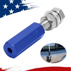 For ATV UTV Dirt Bike Desert Whip 1/4" UTV Quick Release Flag Pole Holder Blue