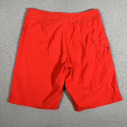 Volcom Shorts Mens 32 Red Boardshorts Swim Surf Beach Drawstring 2 Way Stretch - Picture 13 of 13