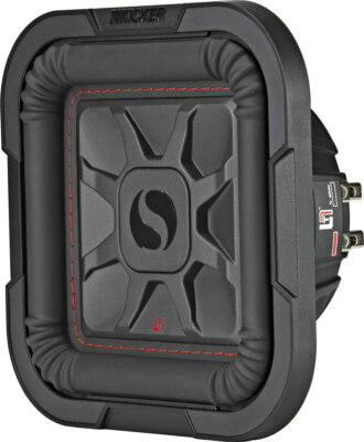 Kicker 46L7T82 8'' Dual 2-ohm Thin Component Subwoofer