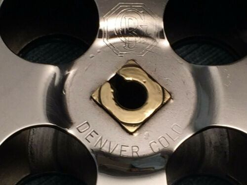 VINTAGE FILM PROJECTOR REEL, 35mm, 1000' GOLDBERG BROS. ALUMINUM w/POLISHED EXT. - Picture 2 of 12
