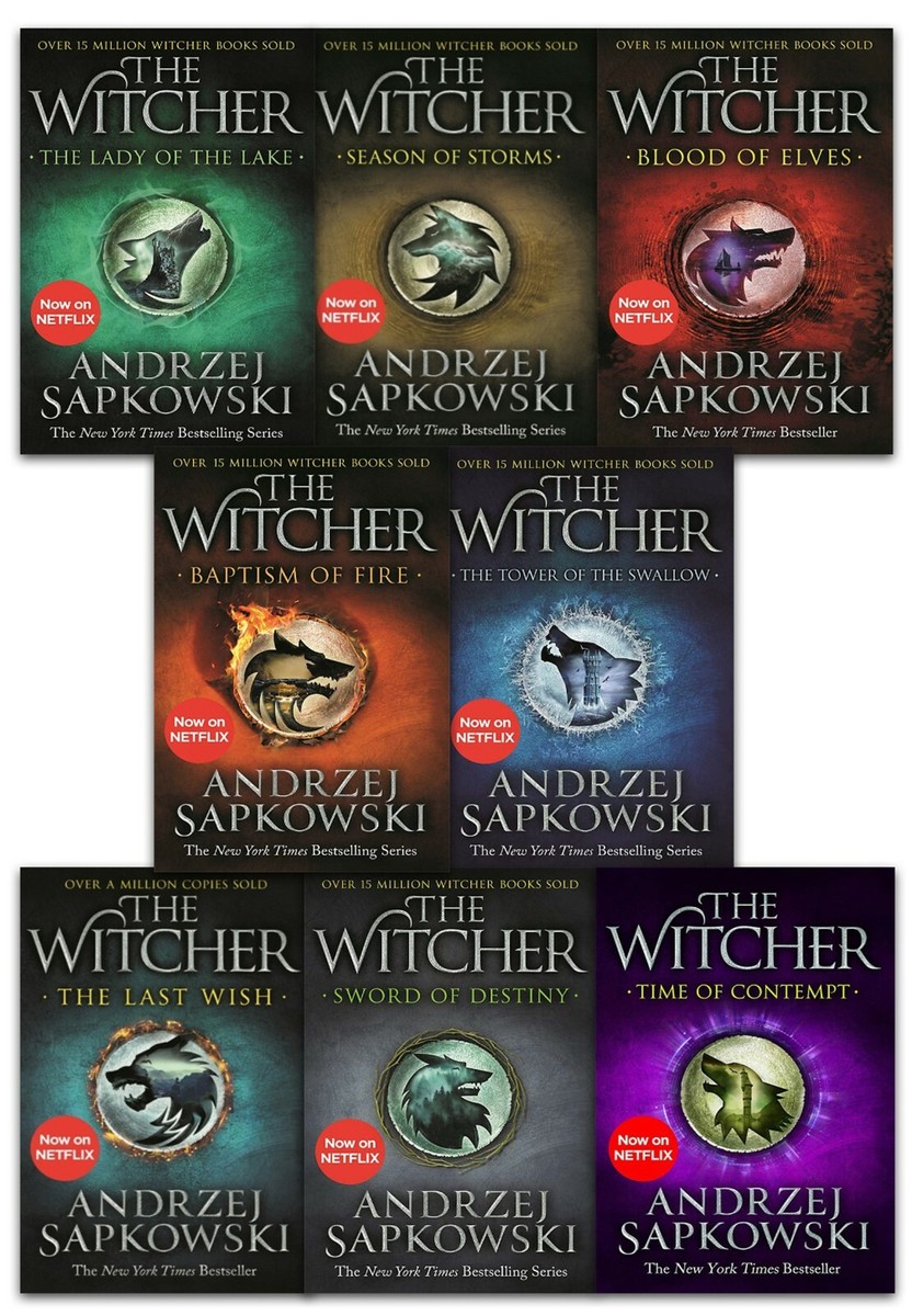 Witcher book series ・ウィッチャー 8感セット 英語版 Witcher book series ・ウィッチャー 8感セット 英語版