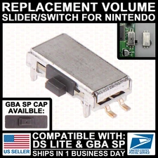 Replacement Volume Slider Switch Nintendo Game Boy Advance GBA SP/DS Lite Cap