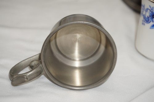 Juego de 22 piezas Roelen Pewter Holland - Olla, soporte, (6) tazas, soportes, platillos (S8) - Imagen 20 de 23