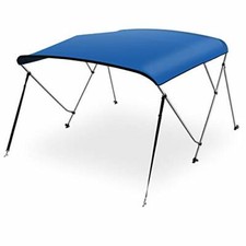 SereneLife SLBT3RB544 Waterproof Boat Bimini Top Cover-54-60 W 3 Bow Bimini Top