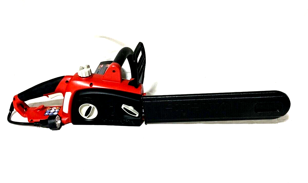 Homelite Chainsaw 16 Inch Corded Electric Tool Less Chain Tensioning 12