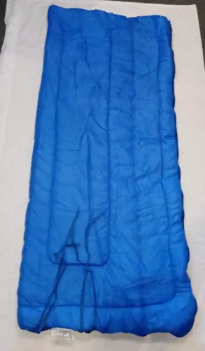 WATERPROOF OUTDOOR CAMPING COLD WEATHER 30 DEGREES ADULT SLEEPING BAG BLUE 32x72