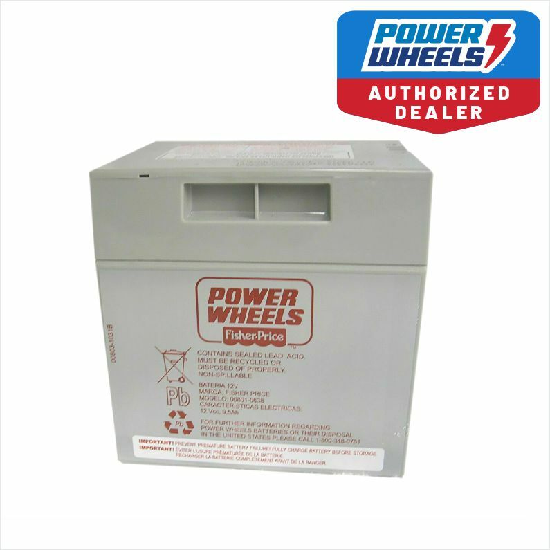 Harley Battery 12 Volt Grey 12v Gray Genuine Fisher Price