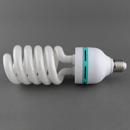 2 x 135W Spiral-Tageslichtlampe Fotolampe Fotoleuchte 5500K E27 Fotostudio - Bild 5 von 6