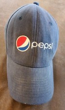 Adjustable Blue Pepsi Cola Embroidered Soda Logo Hat Cap Baseball 6 Panel 2