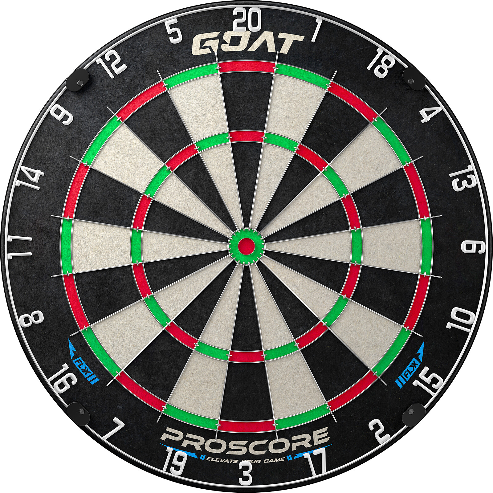 Доска для игры в дартс с козьим дротиком FLX Proscore Доска для игры в дартс из щетины Dartscheibe Тренировочная доска для игры в дартс