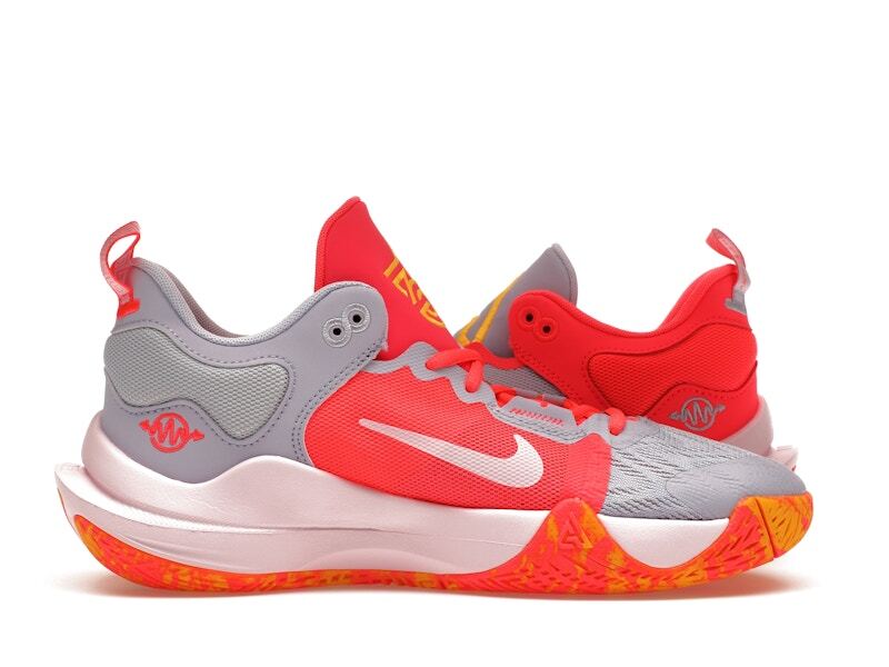 Nike Giannis Immortality 2 Mid Hot Punch Mismatched - DQ1943-600