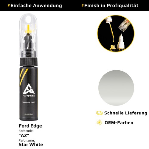 Lackstift für Ford Edge Code: AZ Star White - Bild 8 von 10