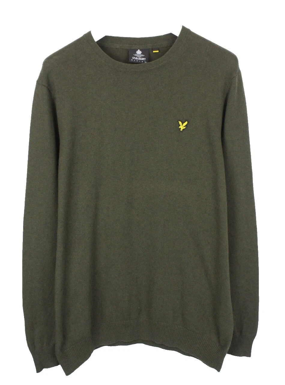 Lyle & Scott Wool Crew Neck Sweaters for Men