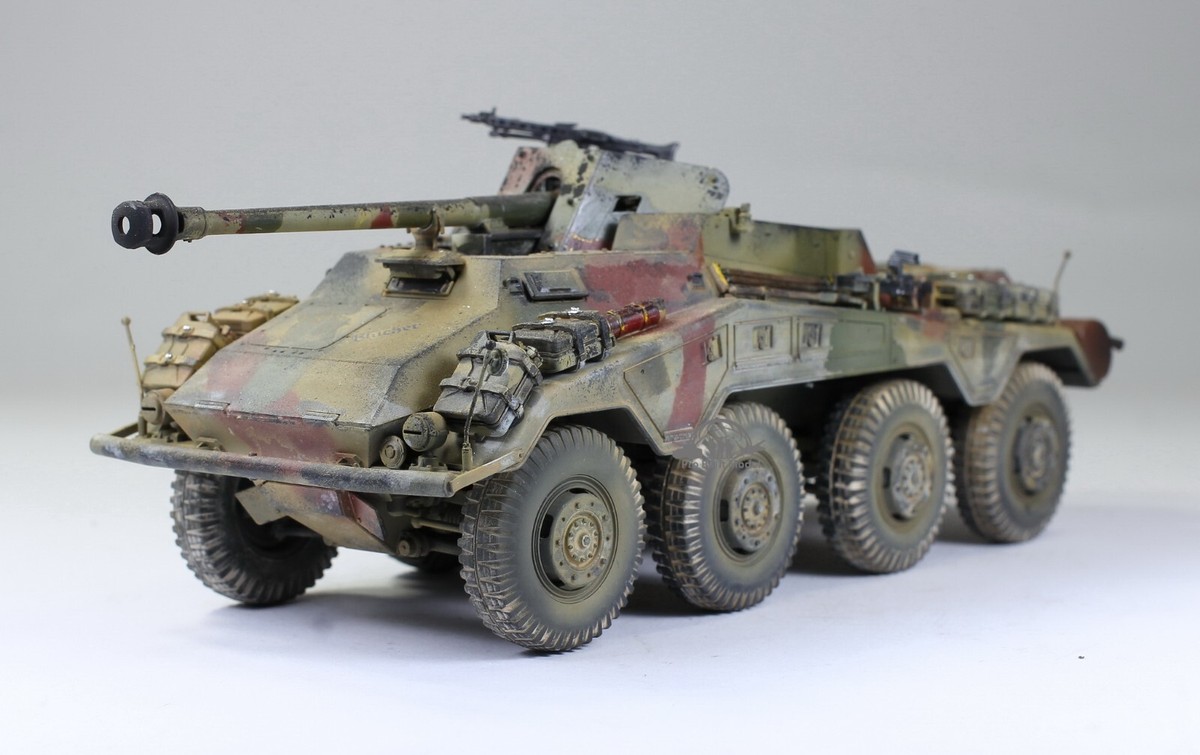 鉄道模型 German Pre-Order) Sd.Kfz. 234/4 Panzerspähwagen 39-45 series WW2 1