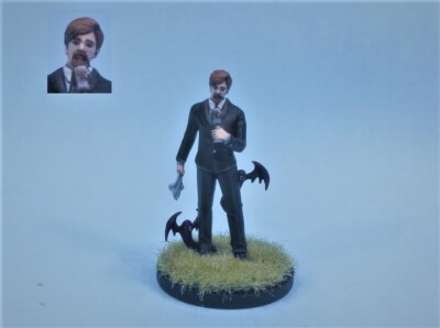 Kingdom Death painted miniature Vampire Lord