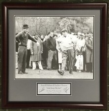 Arnold Palmer and Jackie Gleason Golf And Away We Go Custom Framed