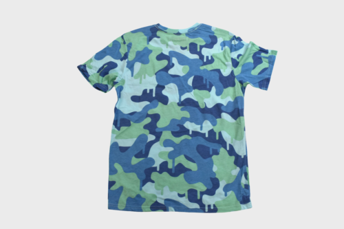 Fortnite Youth Boys Blue Drip Camo Slurp Gamer Shirt New M, L, XL, 2XL - Picture 2 of 5