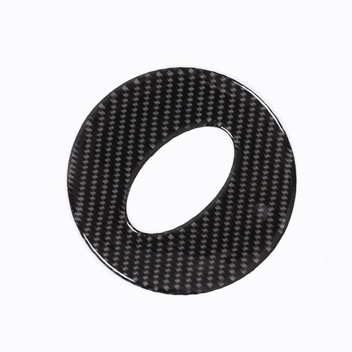Pegatina central de volante de fibra de carbono suave para Subaru Forester 2013-2018 - Imagen 10 de 15