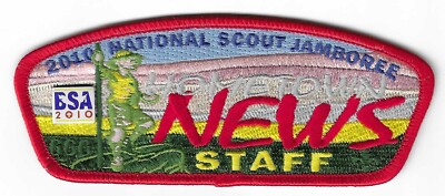 BSA 100TH NATIONAL JAMBOREE 2010 HOMETOWN NEWS STAFF JSP RED BORDER