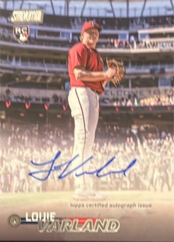 2023 Topps Stadium Club Base Autographs#SCBA-LV Louie Varland auto - 第 2/2 張圖片
