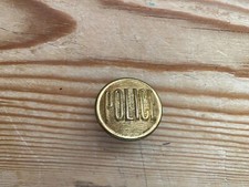 Canada - Montréal: Bouton d'ancien uniforme de Police-Old Police Force button