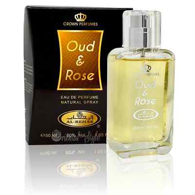 Assorted Al-Rehab Eau De Perfume Natural Perfumes Spray (50 ml/1.65 fl. oz)