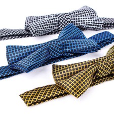Men's Suit Tie Bow and Each Striped Style Wedding Celebration