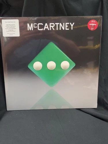 Paul McCartney III 2020 Limited Edition Green Vinyl Target Exclusive NEW Sealed