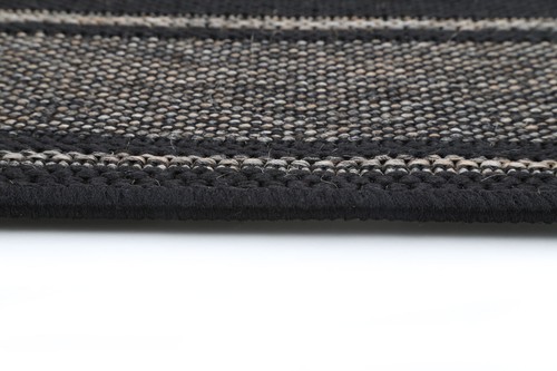 EVEREST INDOOR OUTDOOR BLACK BORDER FLOOR RUG (XS) 67x140cm *FREE DELIVERY** - Picture 4 of 5