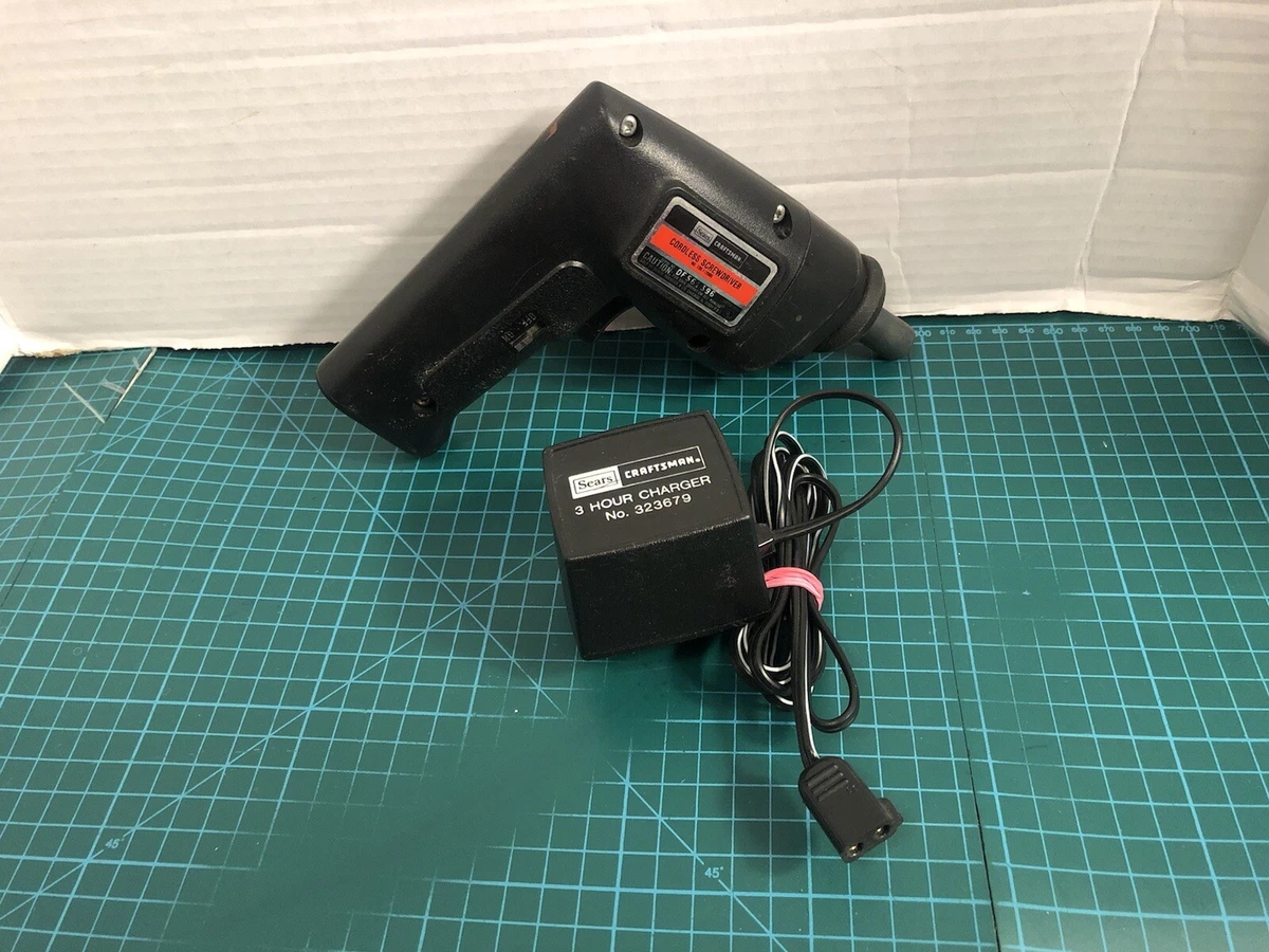Sears cordless screwdriver sale