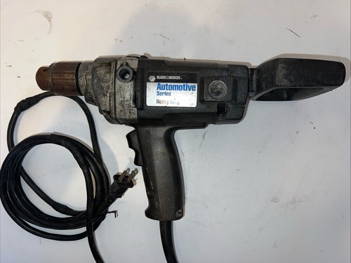 BLACK & DECKER TALADRO DE MANGO DE PALA DE MARCHA ATRÁS ELÉCTRICO PROFESIONAL 1/2”, Nº 6053 - Imagen 2 de 10