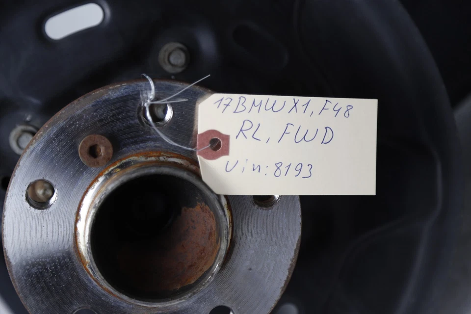 Brazos de suspensión trasero izquierdo BMW X1 F48 2016-2021 buje nudillo amortiguador puntal fabricante de equipos originales Foto 4 de 4