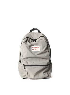 [Masmarulez] Korean Daily Backpack Unisex, Waterproof, Lightweight Gray