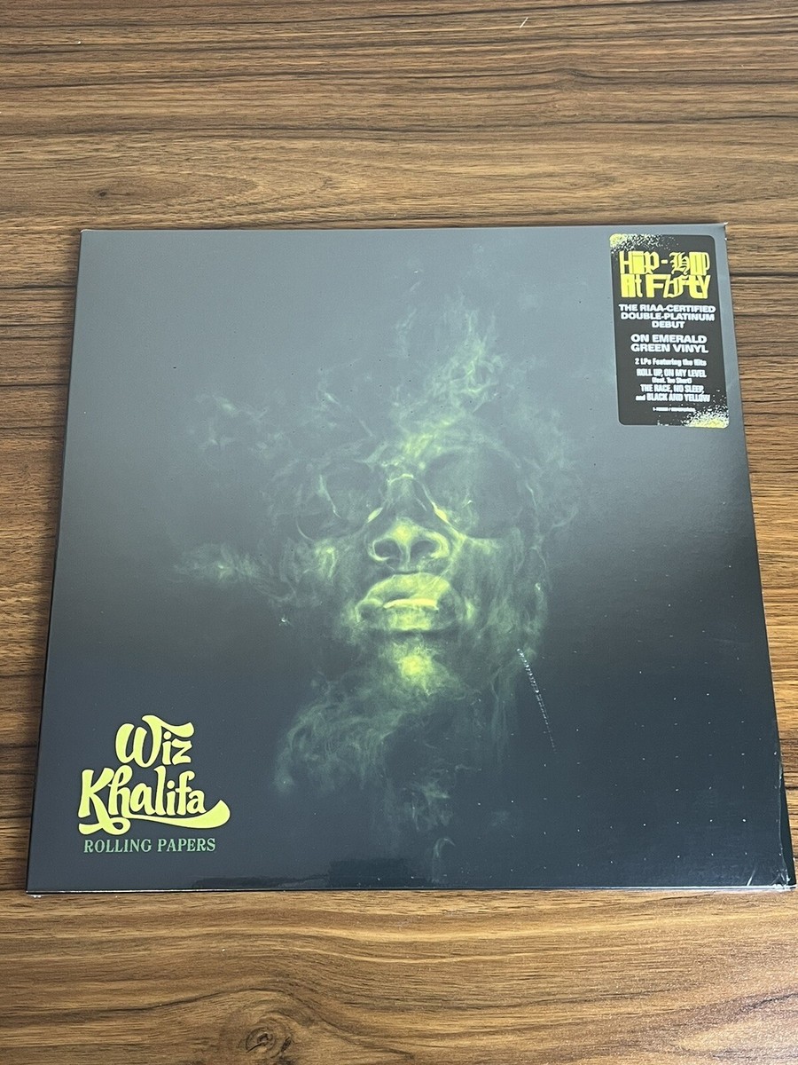 ● wiz khalifa / rolling papers 2LP レコード Wiz Khalifa - Rolling Papers (Green Vinyl LP)
