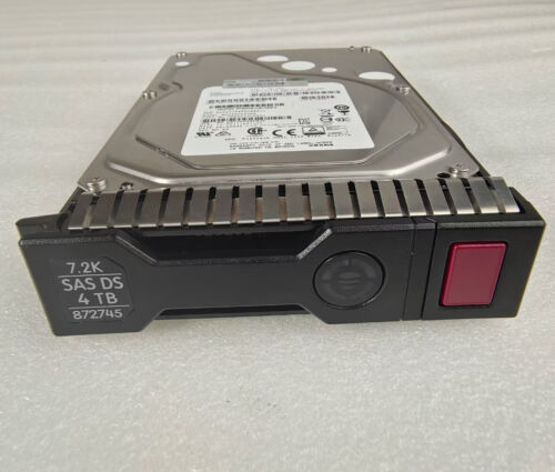 HPE 872745-001 872487-B21 4TB 12G SAS 7.2K 3.5" Gen9 Gen10 HDD Hard Disk Drives - 第 4/4 張圖片
