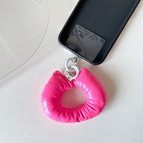 PU Leather Puff Wristband Mobile Phone Lanyard Mobile Phone Case - 第 3/18 張圖片