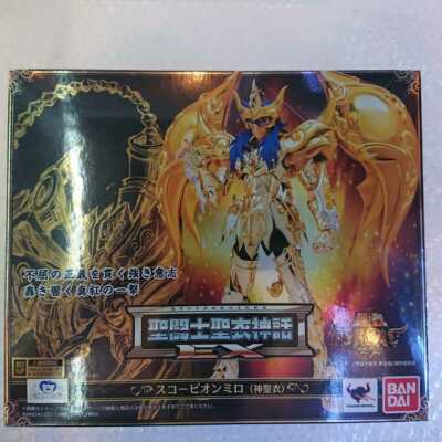 Saint Seiya Myth Cloth EX Saint God Cloth Scorpion Milo action Figure Bandai