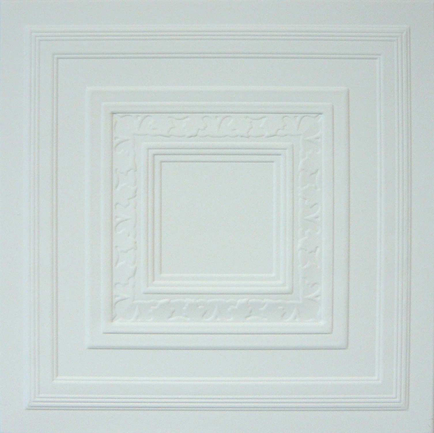Glue Up White Decorative Ceiling Tiles R31W Ultra Pure White Satin Sale