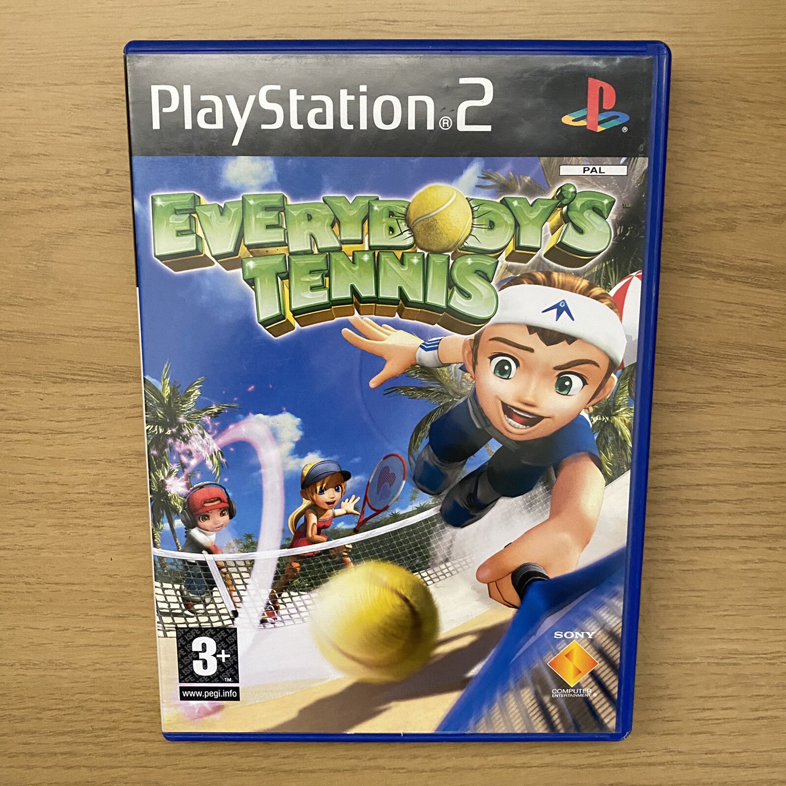 Everybody's Tennis Playstation 2 Complete with Manual PAL Free