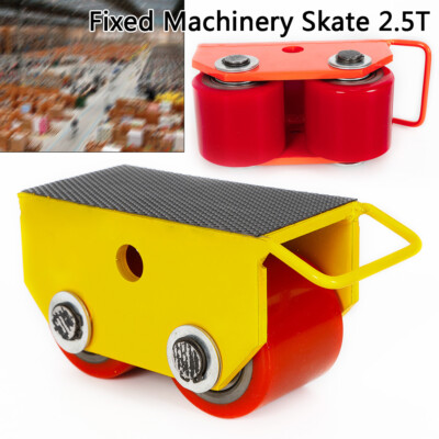 Machinery Mover Heavy Machine Dolly Equipment Roller Skate 5500lbs 2.5 Ton New