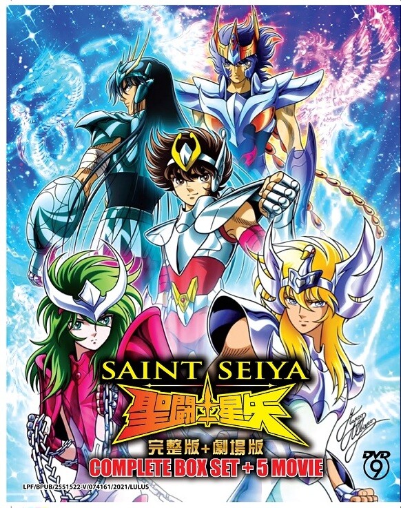 DVD Anime SAINT SEIYA (2022) Complete Boxset + 5 Movie +Series