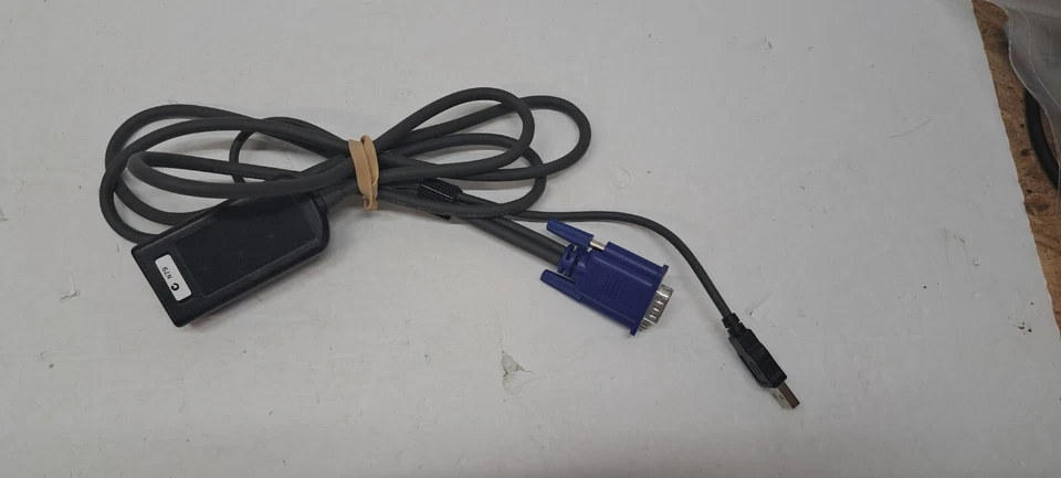 IBM USB 250mm KVM Switch Conversion Cable Adapter Module SIM POD 39M2899 39M2909 - Image 2 of 4